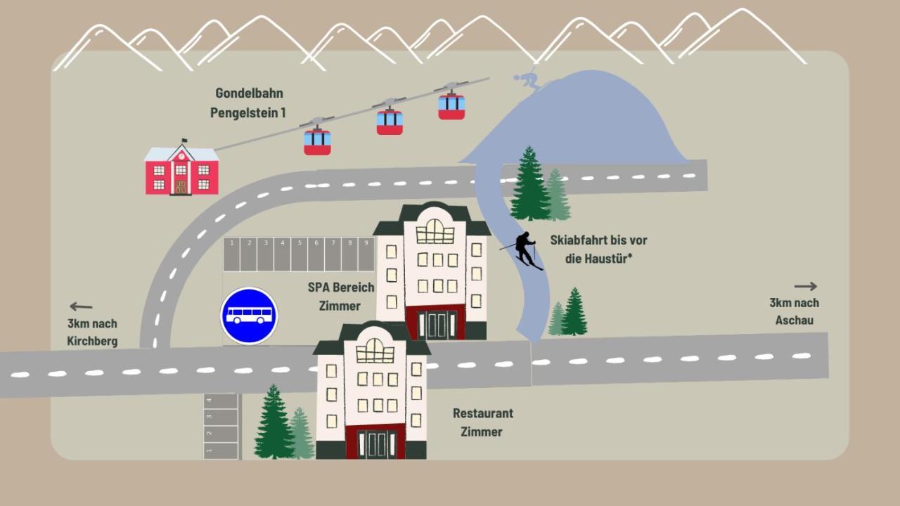 Skirast - Kirchberg Kirchberg in Tirol Bagian luar foto